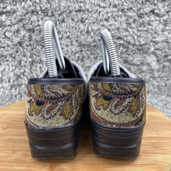 Dansko Vegan Paisley Tapestry Velvet Clogs EUR 37 Women's 7 - Picture 4 of 10